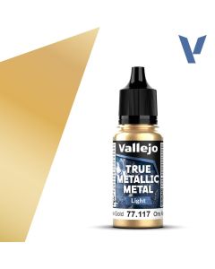 Акрилова фарба Vallejo: True Metallic Metal: Light – Arcane Gold