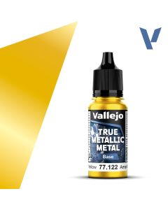 Акрилова фарба Vallejo: True Metallic Metal: Base – Radiant Yellow