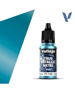 Акрилова фарба Vallejo: True Metallic Metal: Base – Hydra Turquoise