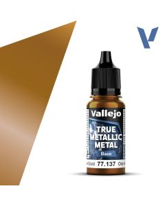Акрилова фарба Vallejo: True Metallic Metal: Base – Arcane Gold