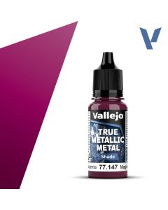 Акрилова фарба Vallejo: True Metallic Metal: Shade – Crimson Magenta