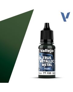 Акрилова фарба Vallejo: True Metallic Metal: Shade – Amber Green