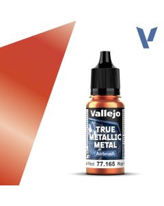 Акрилова фарба Vallejo: True Metallic Metal: Airbrush – Forged Red