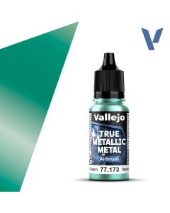 Акрилова фарба Vallejo: True Metallic Metal: Airbrush – Beetle Green