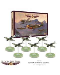 Набір мініатюр Warlord Games Blood Red Skies: Curtiss P-40 Warhawk squadron