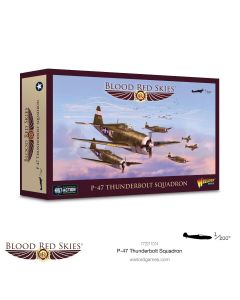 Набір мініатюр Warlord Games Blood Red Skies: Republic P-47 Thunderbolt squadron