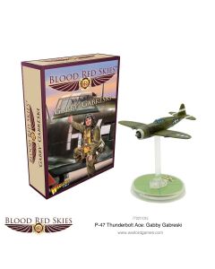 Мініатюра Warlord Games Blood Red Skies: P-47 Thunderbolt Ace: 'Gabby' Gabreski