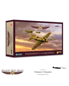 Набір мініатюр Warlord Games Blood Red Skies: Polikarpov I-16 squadron