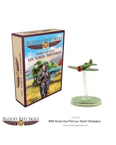 Мініатюра Warlord Games Blood Red Skies: Polikarpov I-16 Ace: Lev 'Sokol' Shestakov