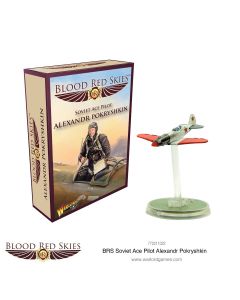 Мініатюра Warlord Games Blood Red Skies: MiG-3 Ace: Alexandr Pokryshkin