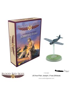 Мініатюра Warlord Games Blood Red Skies: US Ace Pilot Joseph J. Foss