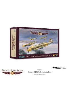 Набір мініатюр Warlord Games Blood Red Skies: Macchi C.202 Folgore squadron