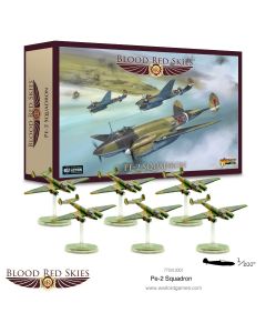 Набір мініатюр Warlord Games Blood Red Skies: Pe-2 squadron