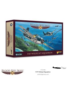 Набір мініатюр Warlord Games Blood Red Skies: Grumman F4F Wildcat Squadron