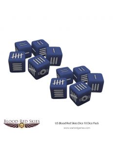 Гральні куби Warlord Games Blood Red Skies: US Blood Red Skies Dice