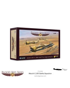 Набір мініатюр Warlord Games Blood Red Skies: Macchi C.200 Saetta squadron