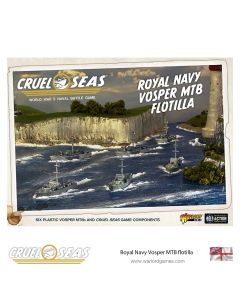 Набір мініатюр Warlord Games Cruel Seas: Royal Navy Vosper MTB Flotilla