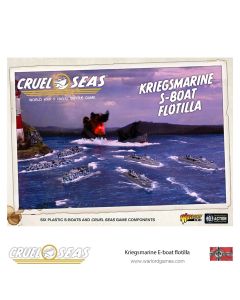 Набір мініатюр Warlord Games Cruel Seas: Kriegsmarine E-boat Flotilla