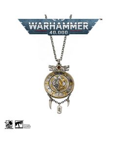 Срібна підвіска з позолотою Starforged: Vlka Fenryka Grand Annulus — Warhammer 40000 Space Wolves