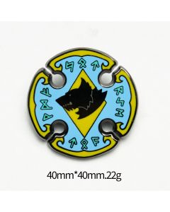 Пін Starforged Warhammer 40K Imperial Fists Heraldries of the Chapters Space Wolves