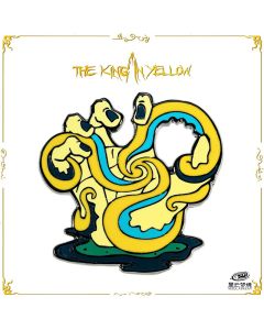 Пін Starforged Cthulhu Mythos The King in Yellow Enamel Pin Badge Brooch Classic Fantasy Horror Novel A