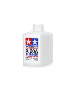 Розріджувач для акрилових фарб Tamiya: X-20A Acrylic Thinner (250ml)