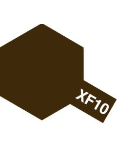 Акрилова фарба Tamiya Color Acrylic Paint Mini: XF-10 Flat Brown (10ml) 