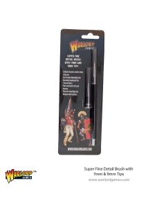 Пензлик Warlord Games Super Fine Detail Brush With 7mm & 9mm Tips