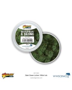 Імітація моху Warlord Games: Battlefields & Basing: Dark Green Lichen