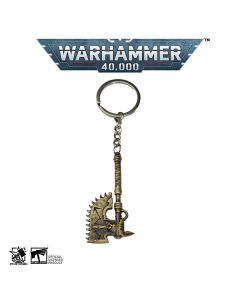 Брелок Starforged: Warhammer 40000 Chaos Space Marine - Chainaxe Keychain