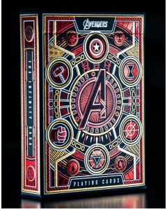 Покерні карти Avengers: Infinity Saga Red Edition