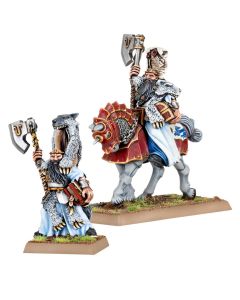 Набір мініатюр Warhammer: The Old World: Empire of Man: Warrior Priests of Ulric on Foot & Mounted (GW Exclusive)
