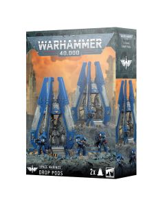 Набір мініатюр Warhammer 40000 Space Marines: Drop Pods