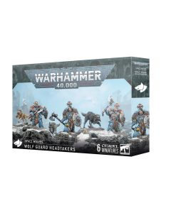 Мініатюра Warhammer 40000 Space Wolves: Wolf Guard Headtakers
