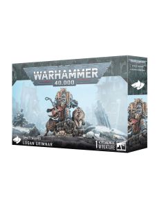 Мініатюра Warhammer 40000 Space Wolves: Logan Grimnar