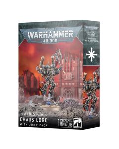 Мініатюра Warhammer 40000 Chaos Space Marines: Chaos Lord with Jump Pack