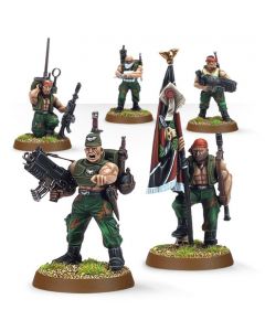 Набір мініатюр Warhammer 40000 Astra Militarum: Catachan Command Squad (GW Exclusive)