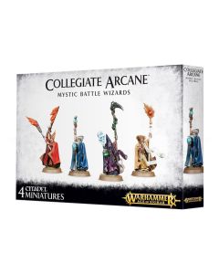 Набір мініатюр Age of Sigmar Cities of Sigmar: Collegiate Arcane Mystic Battle Wizards (GW Exclusive)