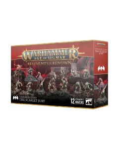 Набір мініатюр Age of Sigmar Flesh-eater Courts: Regiment of Renown - The Scarlet Jury
