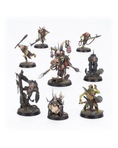 Набір мініатюр Age of Sigmar Orruk Warclans: Kruleboyz Monsta-killaz (GW Exclusive)
