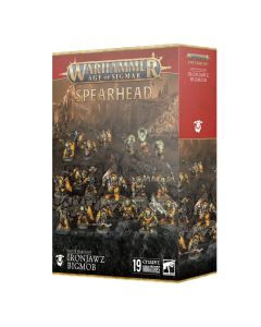 Набір мініатюр Age of Sigmar Spearhead: Orruk Warclans – Ironjawz Bigmob (4-та редакція)