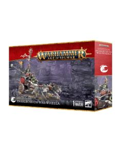Мініатюра Age of Sigmar Gloomspite Gitz: Snarlboss on War-Wheela