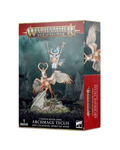 Набір мініатюр Age of Sigmar Lumineth Realm-lords: Archmage Teclis and Celennar, Spirit of Hysh (GW Exclusive)