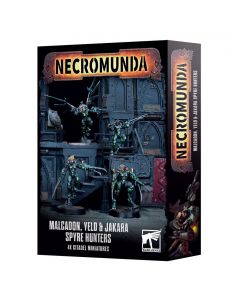 Набір мініатюр Necromunda: Malcadon, Yeld & Jakara Spyre Hunter