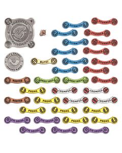 Маркери статусу мініатюр Blood Bowl: Official Game Tokens (GW Exclusive)