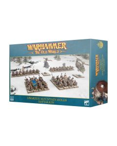 Набір мініатюр Warhammer: The Old World: Dwarfen Mountain Holds: Batallion