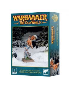 Мініатюра Warhammer: The Old World: Dwarfen Mountain Holds: Dwarf Slayer of Legend