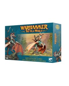 Мініатюра Warhammer: The Old World: Grand Cathay: Shugengan Lord on Great Spirit Longmar
