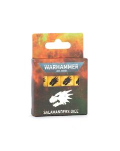 Гральні куби Warhammer 40000: Salamanders Dice Set