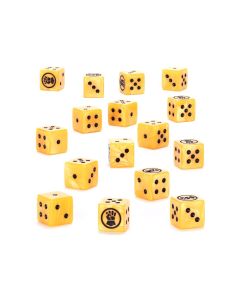 Гральні куби Warhammer 40000: Imperial Fists Dice Set